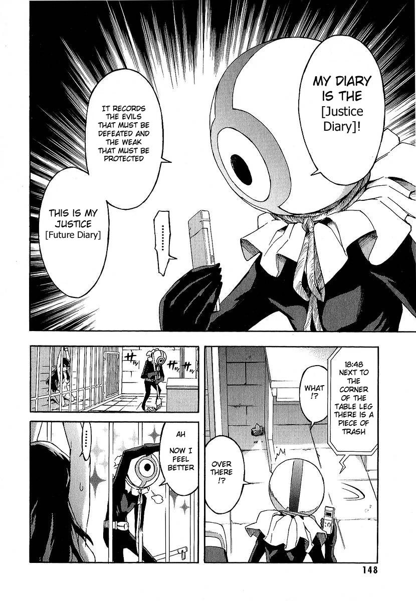 Mirai Nikki Chapter 8 page 8 - Chapter 8: Vision VS Hearing