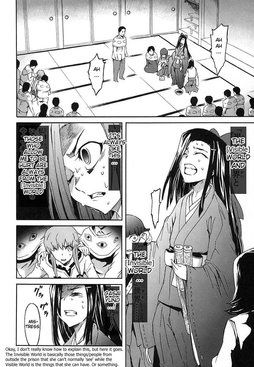 Mirai Nikki Chapter 9 page 10 - Chapter 9: Happy End - Unhappy End