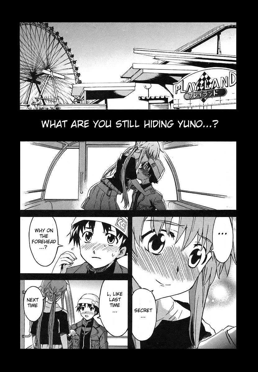 Mirai Nikki Chapter 9 page 27 - Chapter 9: Happy End - Unhappy End