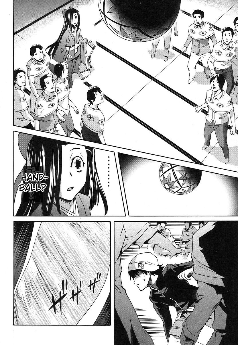Mirai Nikki Chapter 9 page 34 - Chapter 9: Happy End - Unhappy End