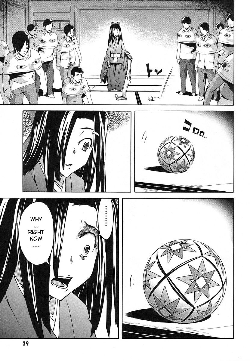 Mirai Nikki Chapter 9 page 37 - Chapter 9: Happy End - Unhappy End