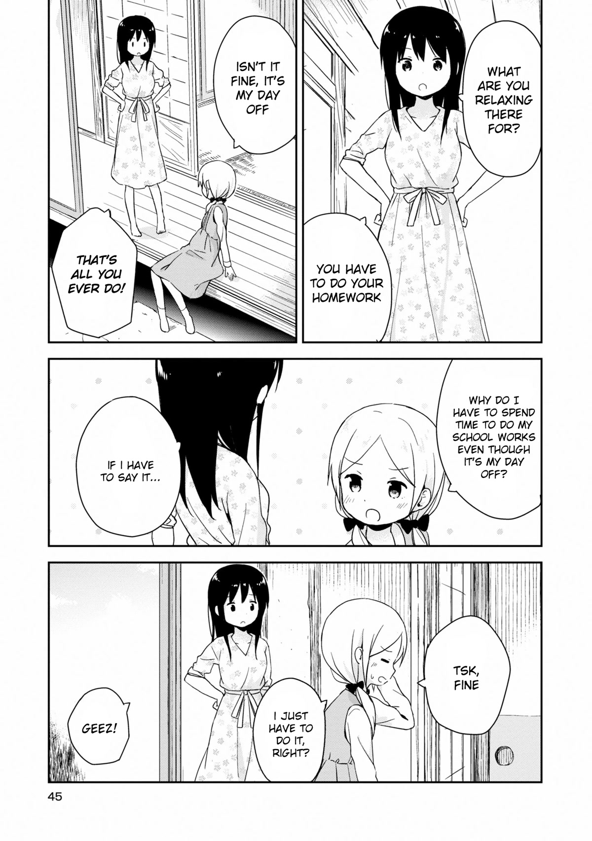 Mirai no Fu Fu Desu Kedo? Chapter 14 page 3 - Chapter 14: Everyday Life