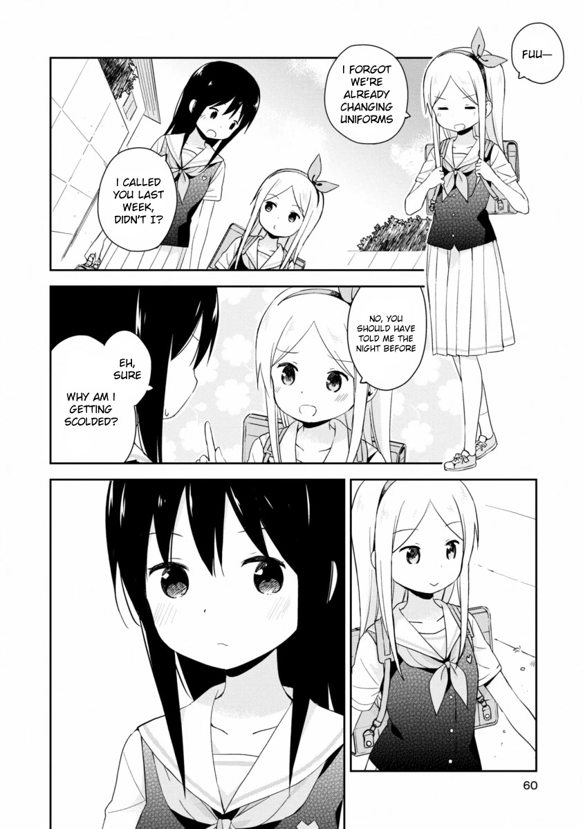 Mirai no Fu Fu Desu Kedo? Chapter 15 page 4 - Chapter 15: Summer Uniform