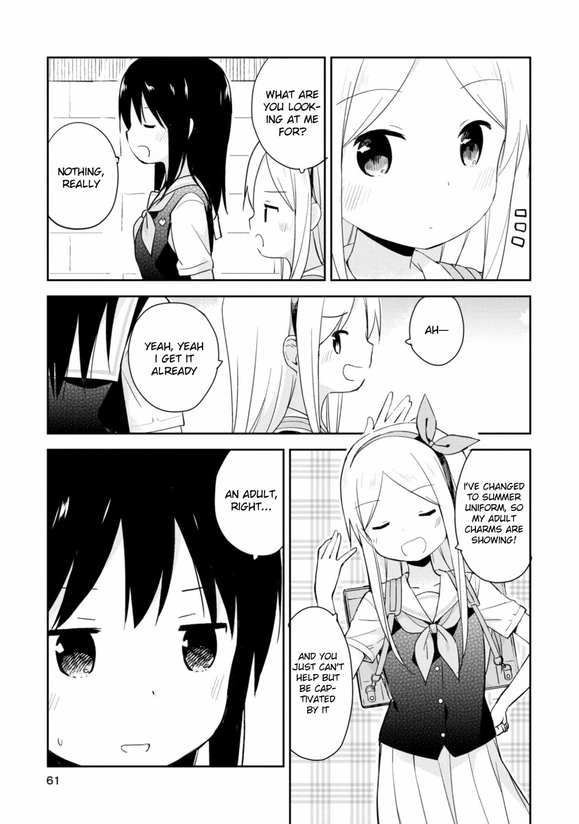 Mirai no Fu Fu Desu Kedo? Chapter 15 page 5 - Chapter 15: Summer Uniform
