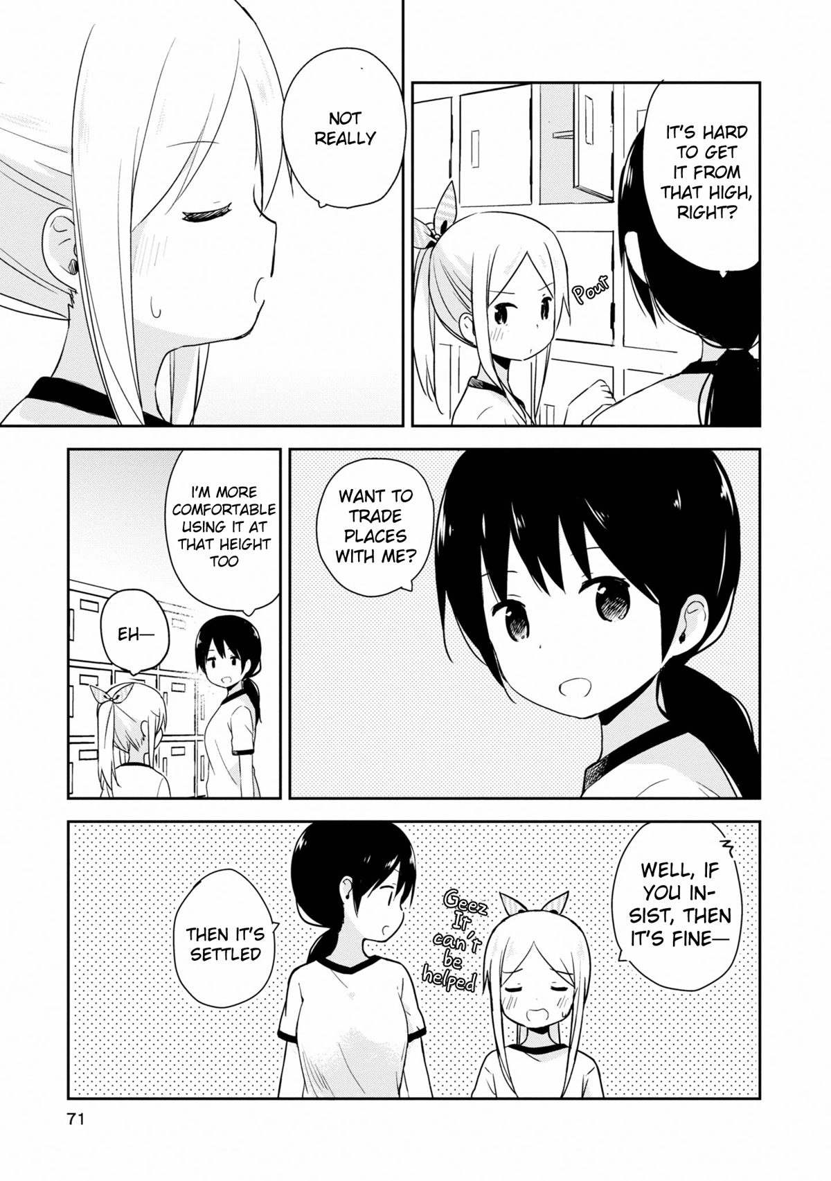 Mirai no Fu Fu Desu Kedo? Chapter 16 page 3 - Chapter 16: Shoe Locker