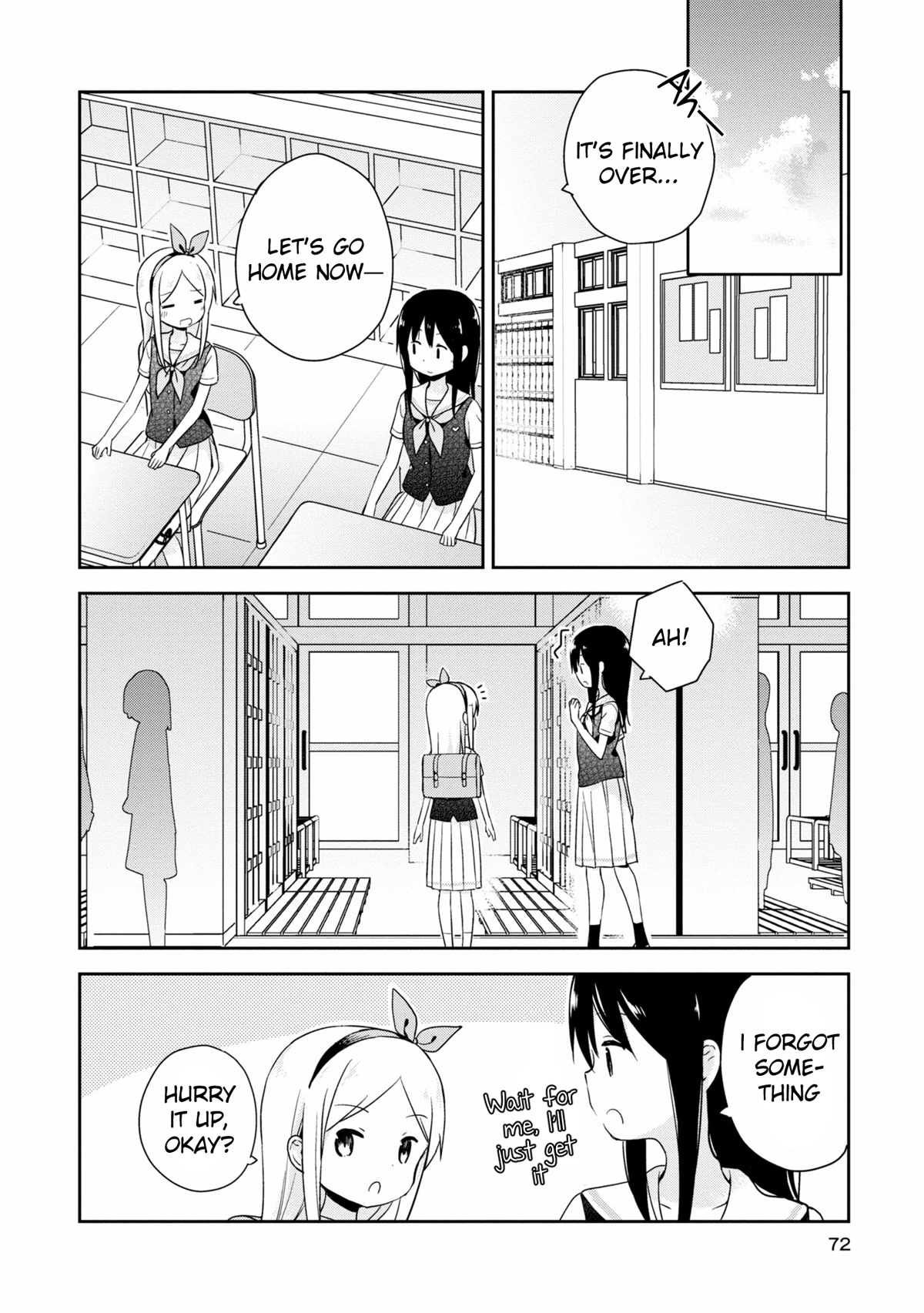 Mirai no Fu Fu Desu Kedo? Chapter 16 page 4 - Chapter 16: Shoe Locker