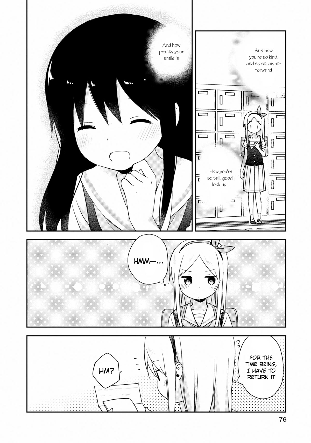 Mirai no Fu Fu Desu Kedo? Chapter 16 page 8 - Chapter 16: Shoe Locker