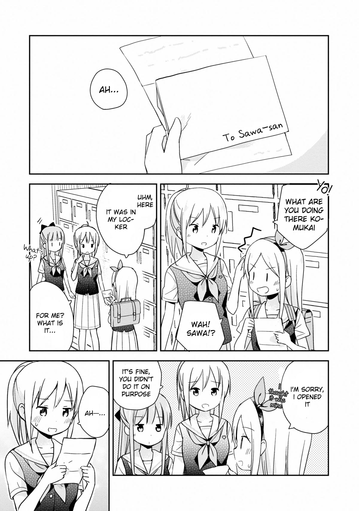 Mirai no Fu Fu Desu Kedo? Chapter 16 page 9 - Chapter 16: Shoe Locker