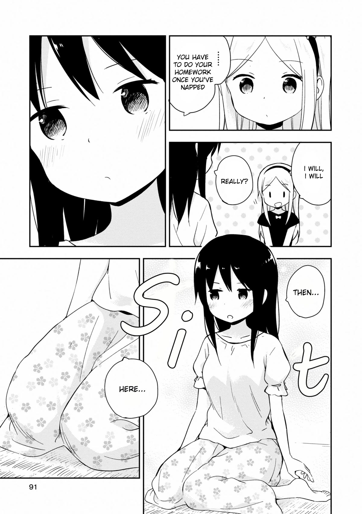 Mirai no Fu Fu Desu Kedo? Chapter 17 page 9 - Chapter 17: Taking a Nap