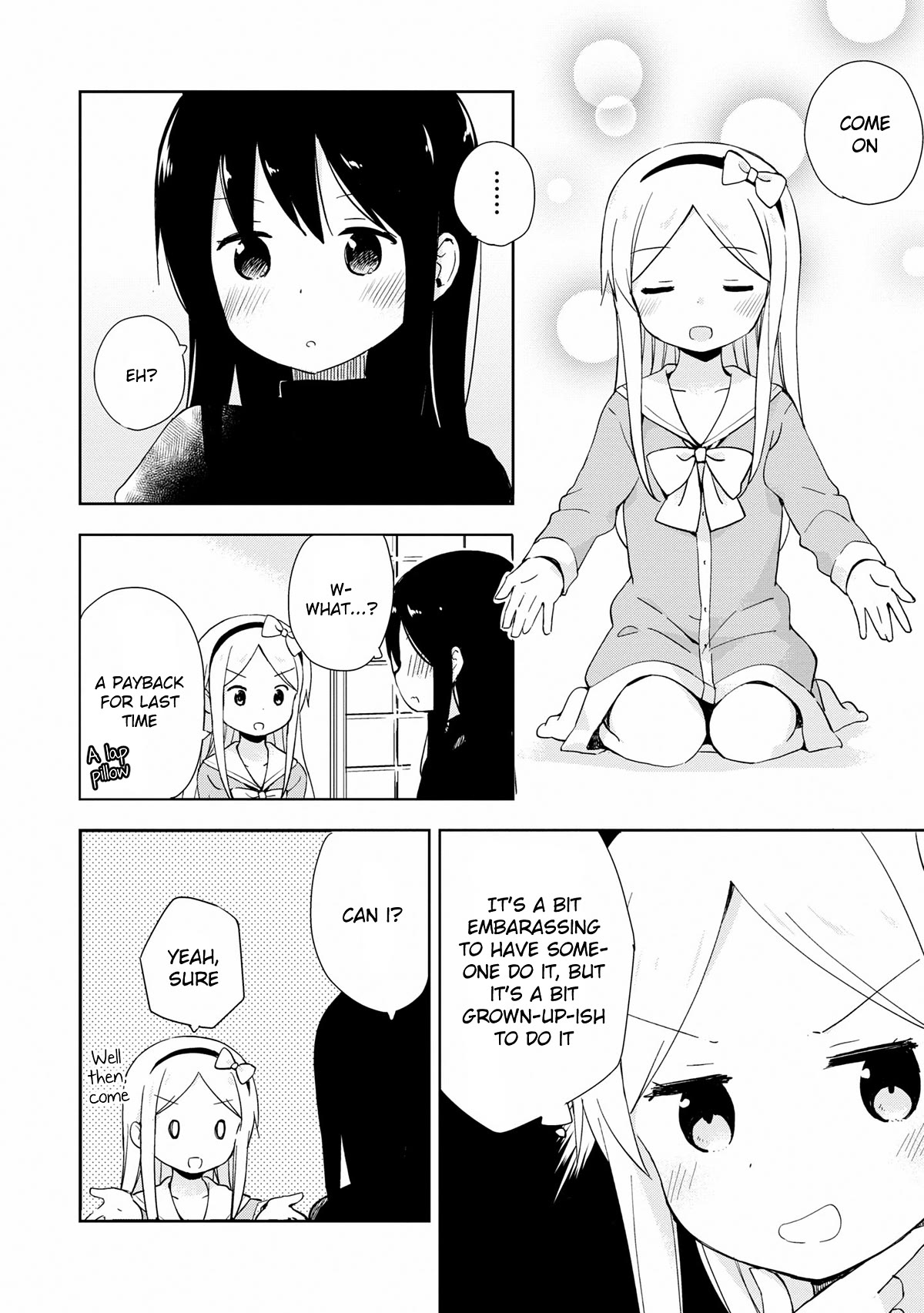Mirai no Fu Fu Desu Kedo? Chapter 20.5 page 2 - Chapter 20.5: Lap Pillow