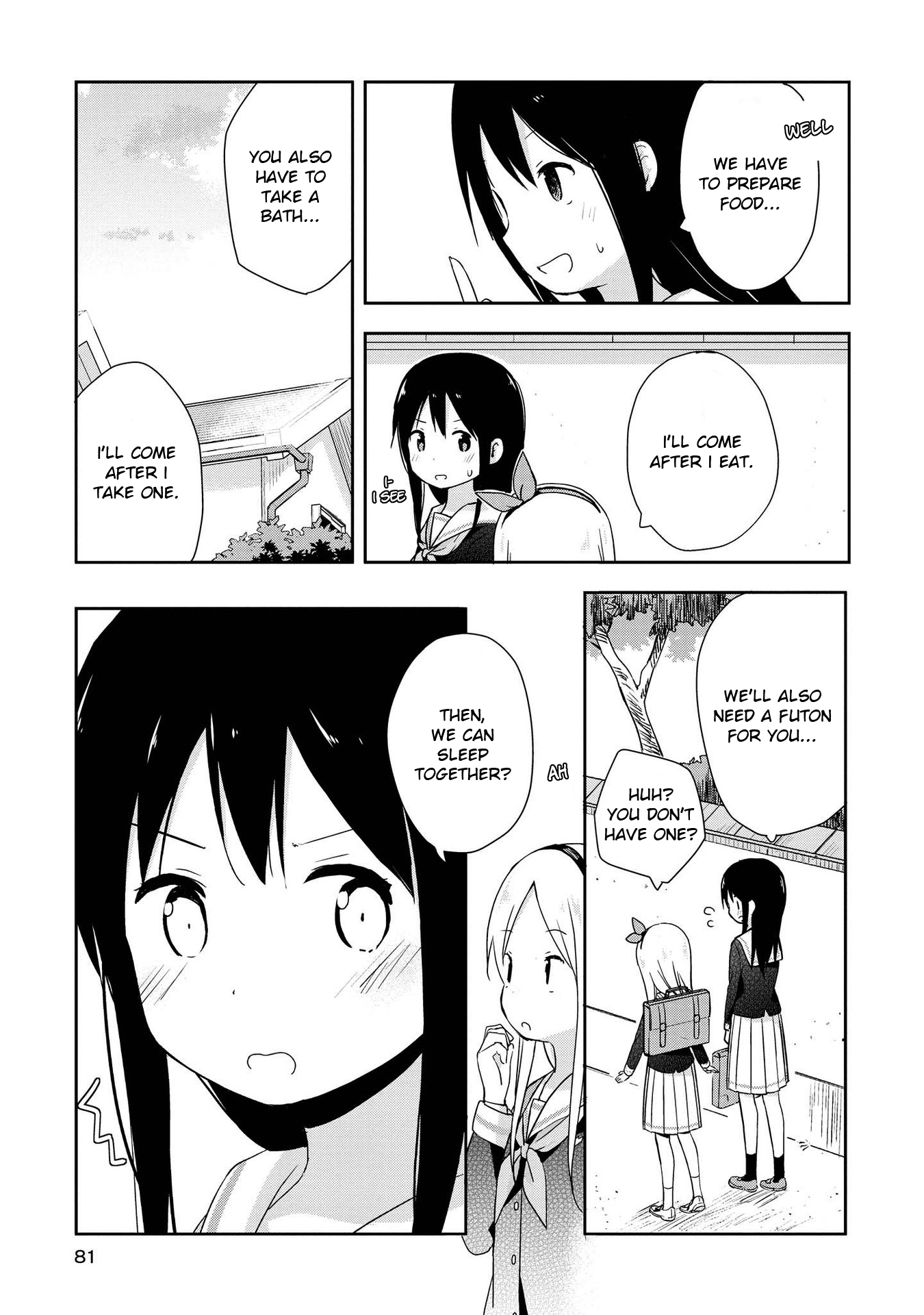 Mirai no Fu Fu Desu Kedo? Chapter 5 page 11 - Chapter 5: Feeling Lonely