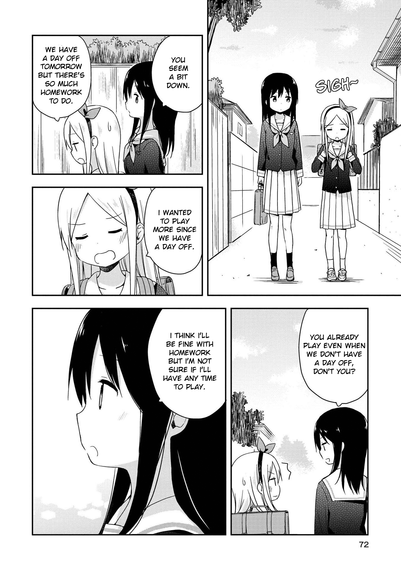 Mirai no Fu Fu Desu Kedo? Chapter 5 page 2 - Chapter 5: Feeling Lonely
