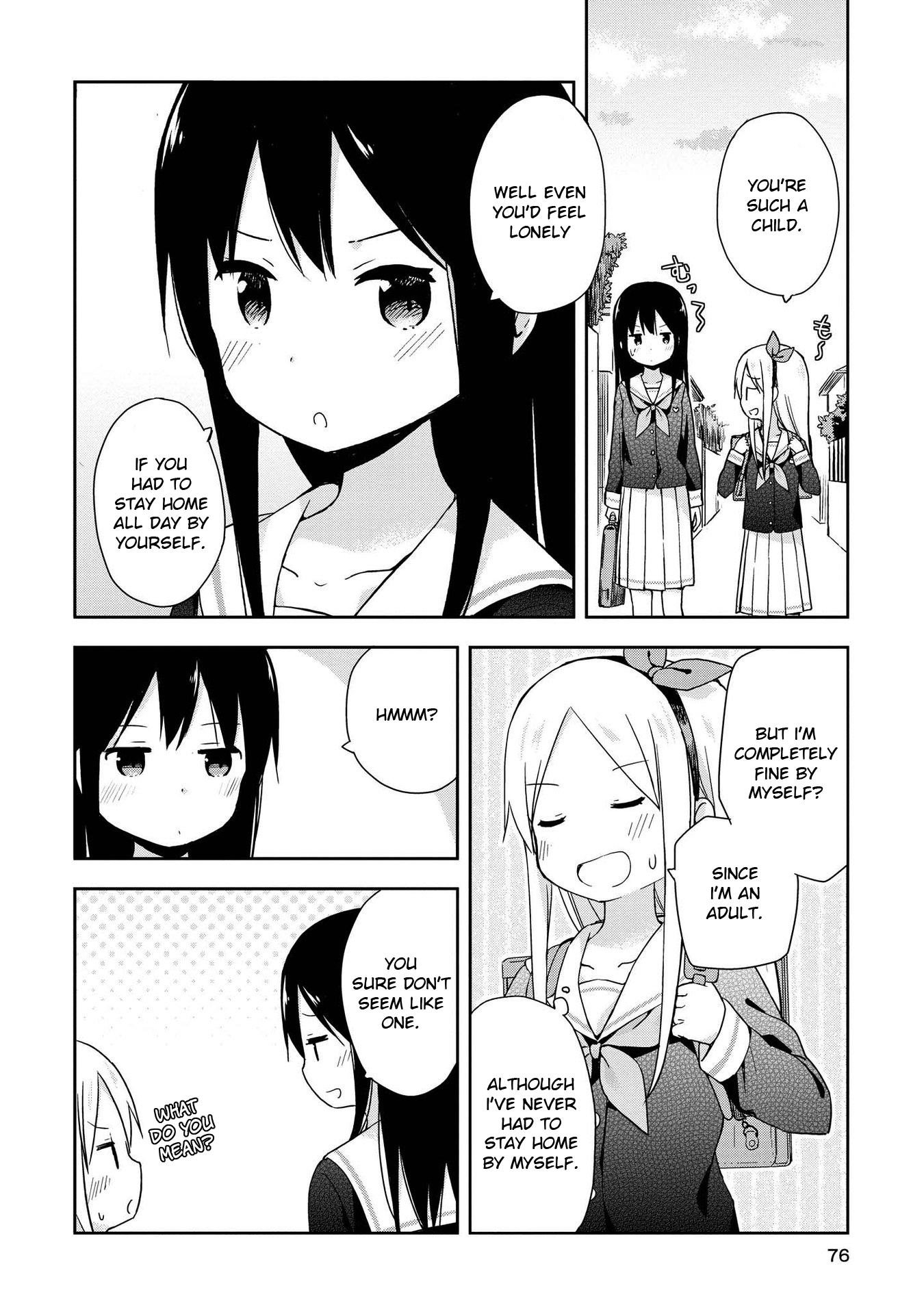 Mirai no Fu Fu Desu Kedo? Chapter 5 page 6 - Chapter 5: Feeling Lonely