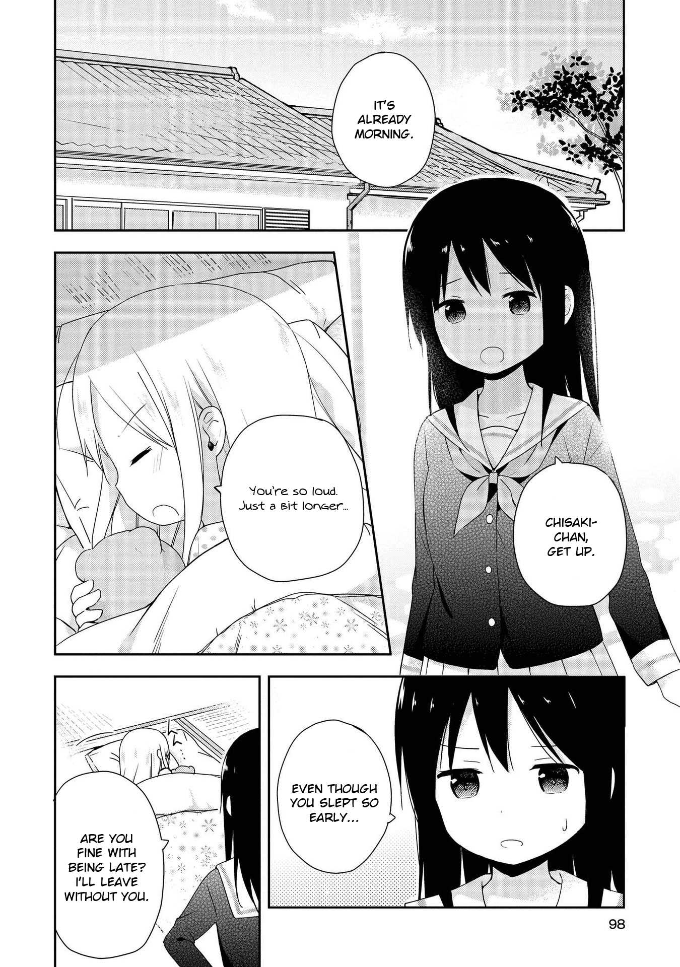 Mirai no Fu Fu Desu Kedo? Chapter 6 page 12 - Chapter 6: Sleepover