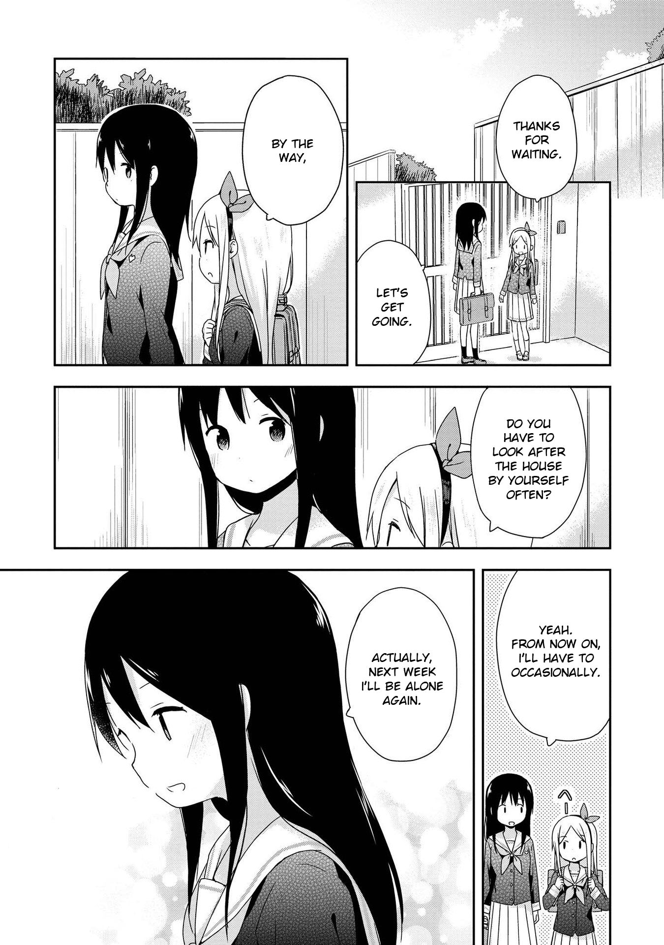 Mirai no Fu Fu Desu Kedo? Chapter 6 page 15 - Chapter 6: Sleepover