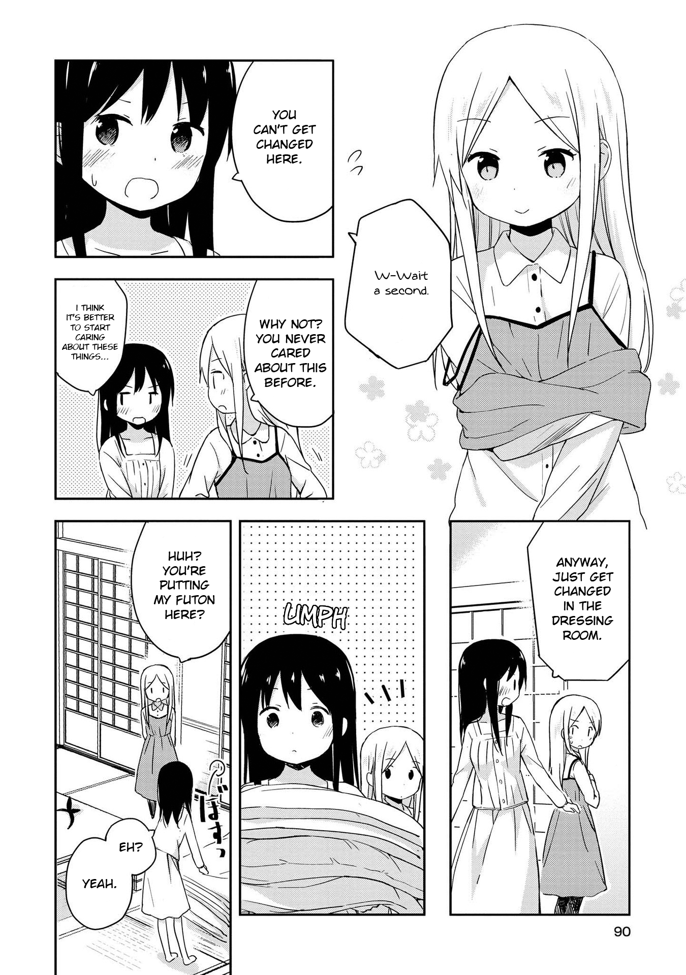Mirai no Fu Fu Desu Kedo? Chapter 6 page 4 - Chapter 6: Sleepover