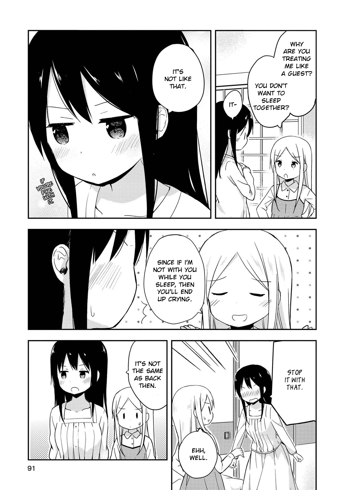 Mirai no Fu Fu Desu Kedo? Chapter 6 page 5 - Chapter 6: Sleepover