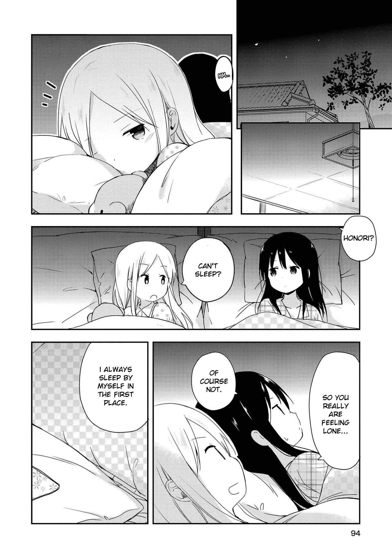 Mirai no Fu Fu Desu Kedo? Chapter 6 page 8 - Chapter 6: Sleepover