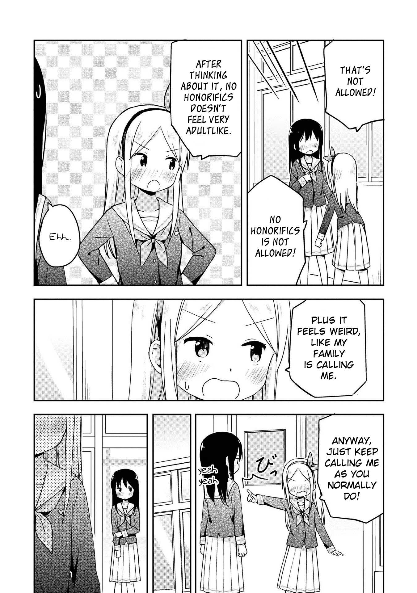 Mirai no Fu Fu Desu Kedo? Chapter 7 page 11 - Chapter 7: Honorifics