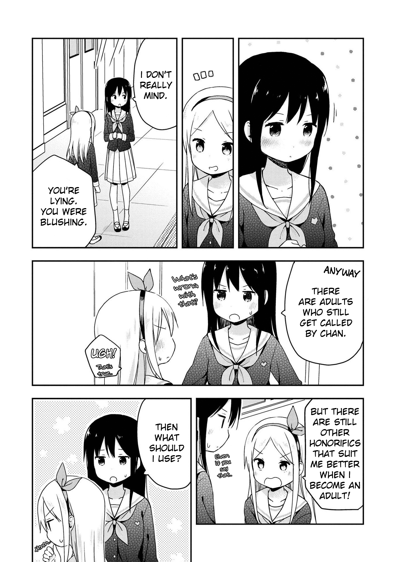 Mirai no Fu Fu Desu Kedo? Chapter 7 page 5 - Chapter 7: Honorifics