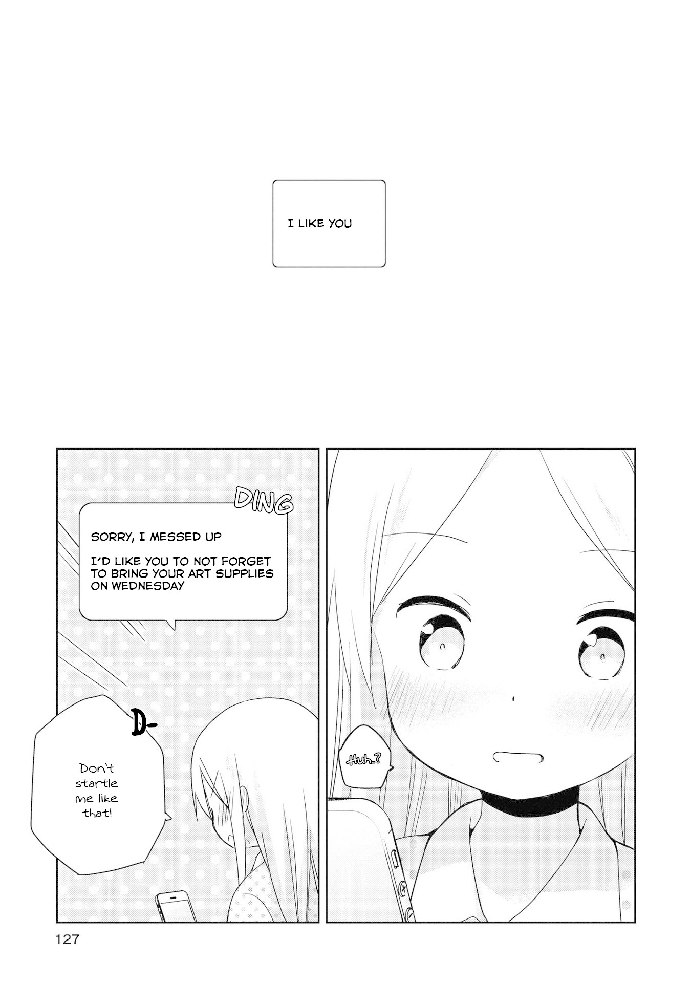 Mirai no Fu Fu Desu Kedo? Chapter 8 page 11 - Chapter 8: Messaging