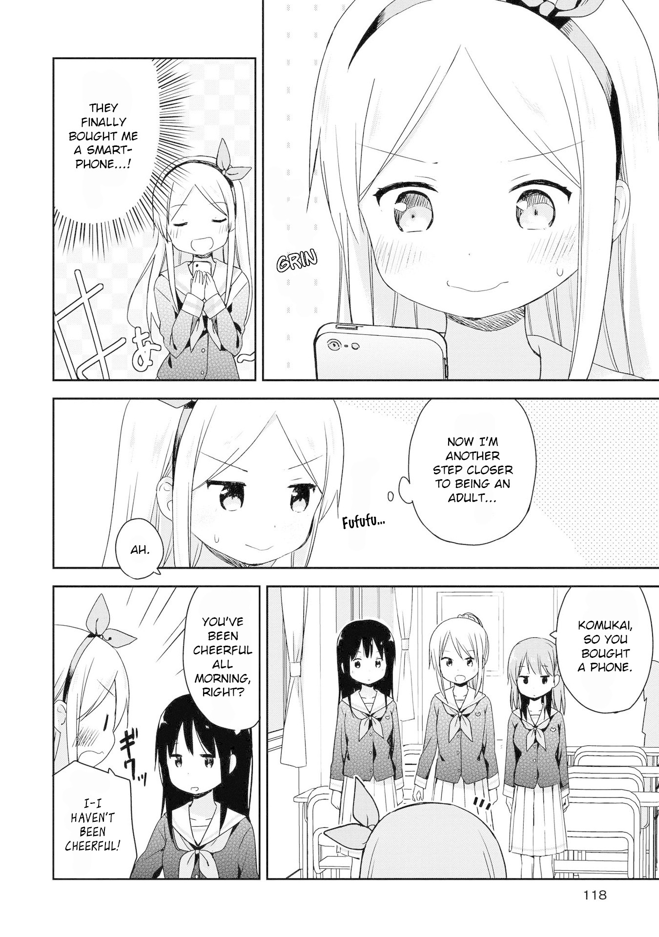 Mirai no Fu Fu Desu Kedo? Chapter 8 page 2 - Chapter 8: Messaging
