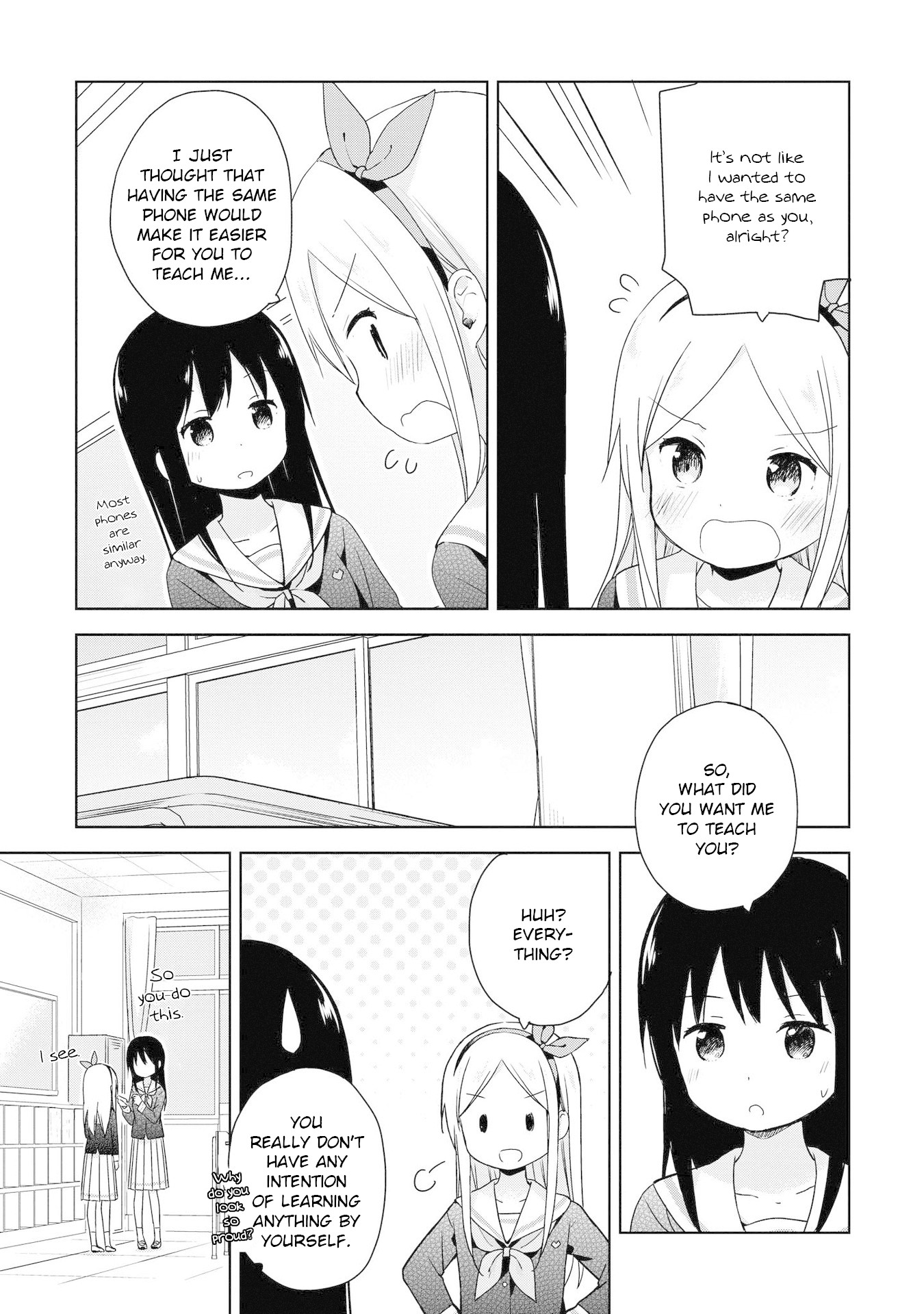 Mirai no Fu Fu Desu Kedo? Chapter 8 page 5 - Chapter 8: Messaging