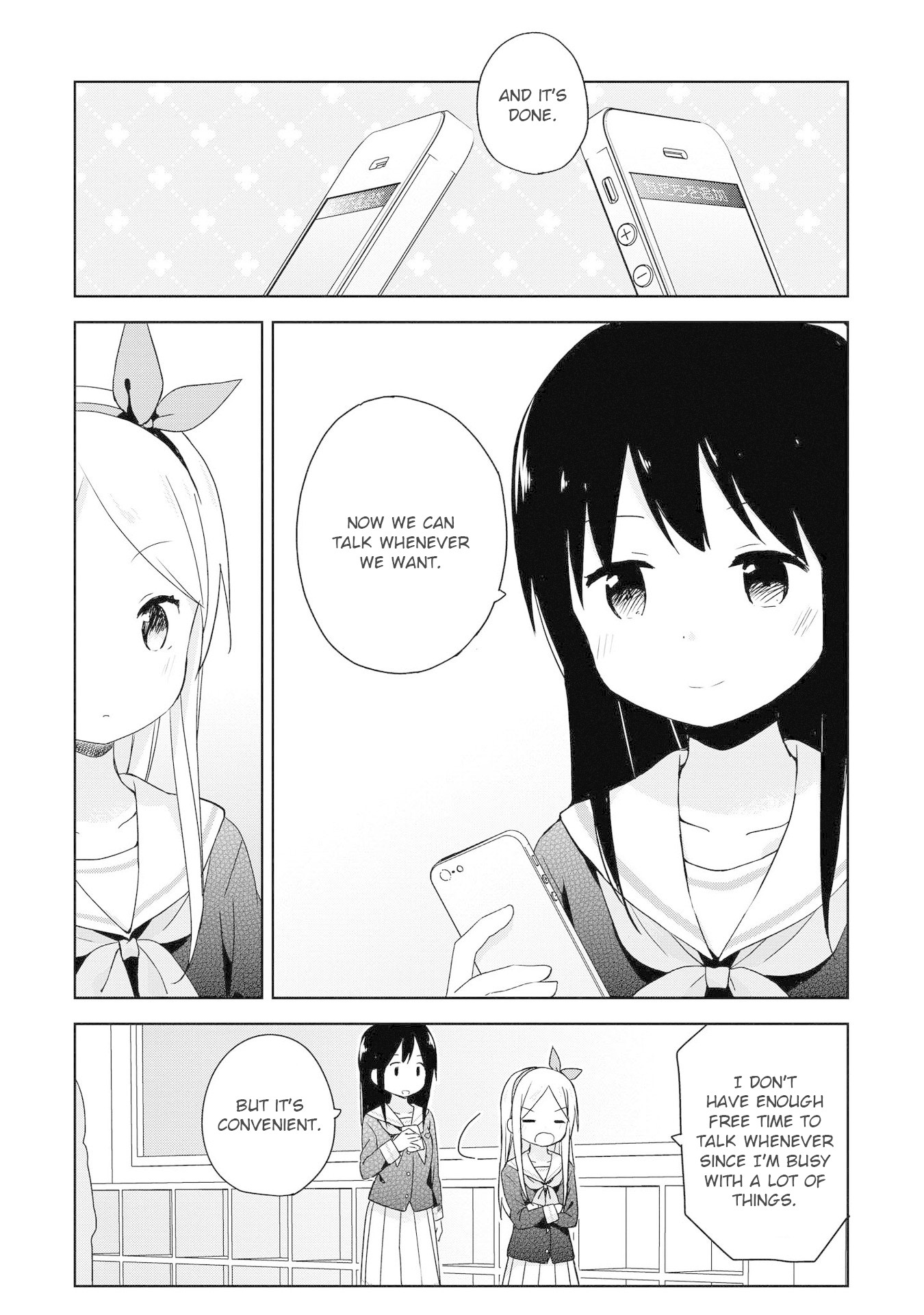 Mirai no Fu Fu Desu Kedo? Chapter 8 page 6 - Chapter 8: Messaging