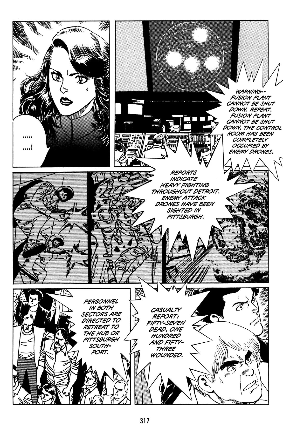 Mirai no Futatsu no Kao Chapter 13 page 12 - Chapter 13: "Casulty Report: Fiffy-Seven Dead..."