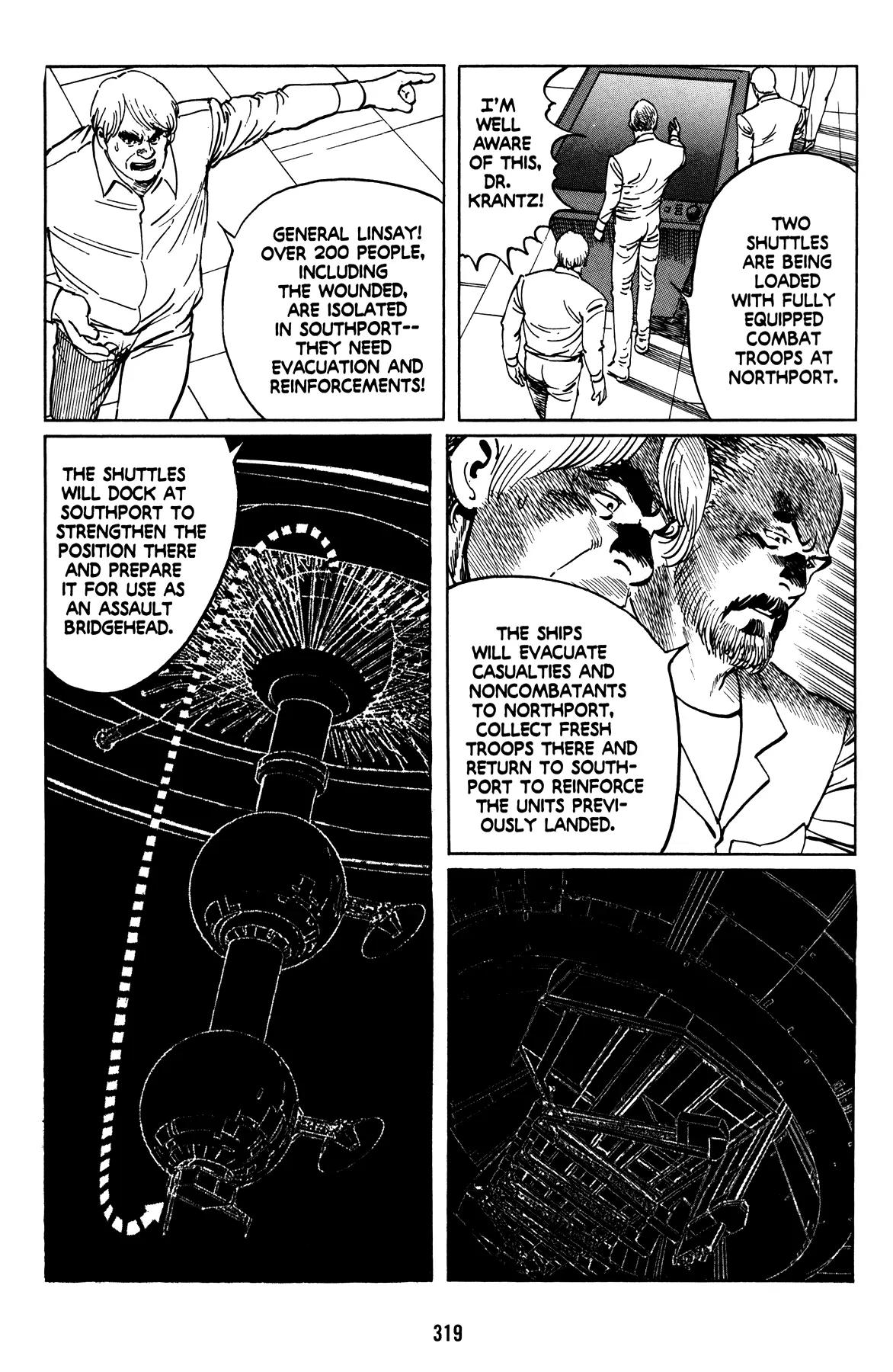 Mirai no Futatsu no Kao Chapter 13 page 14 - Chapter 13: "Casulty Report: Fiffy-Seven Dead..."