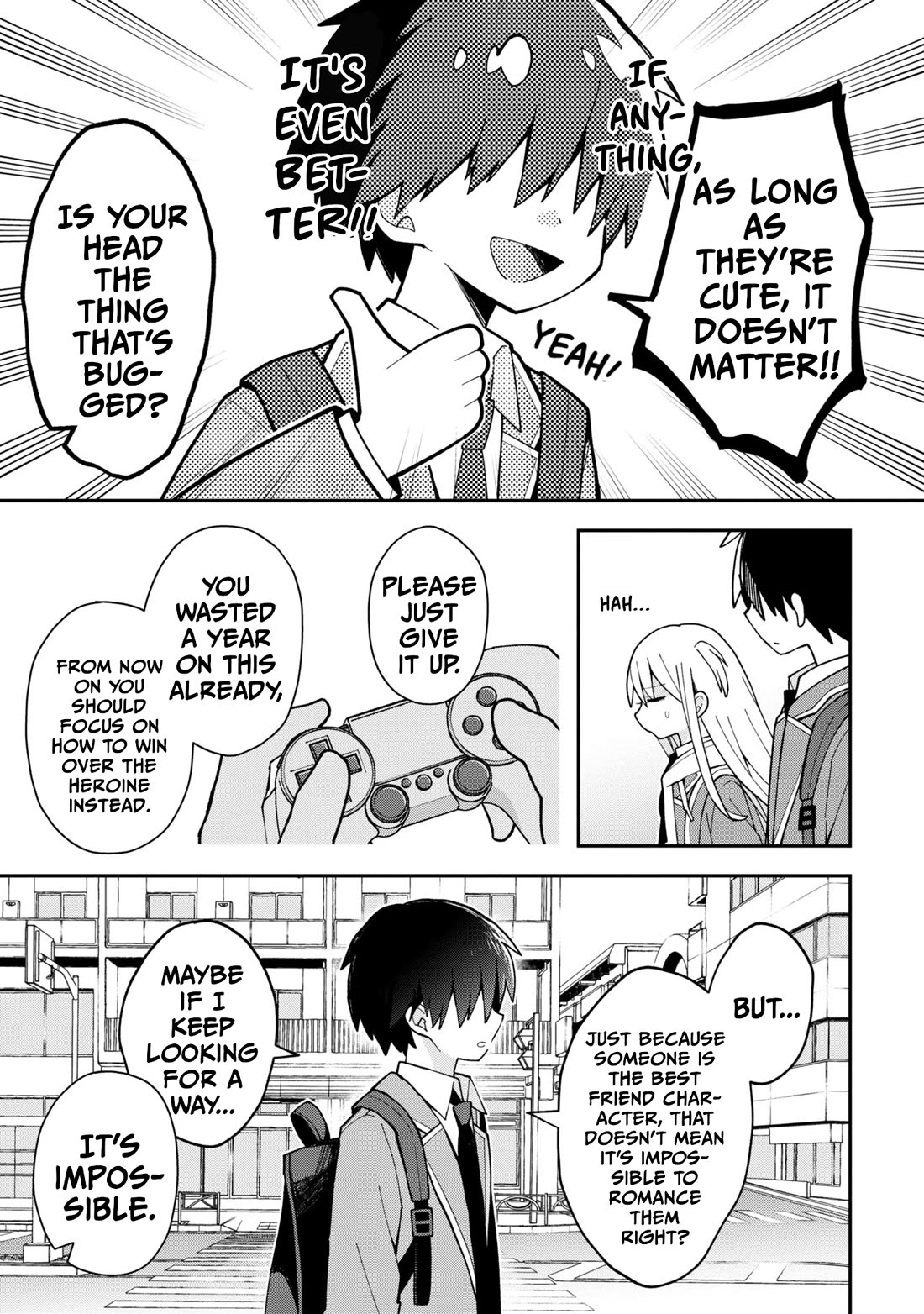 Misaki-kun is Unobtainable Chapter 1 page 10 - Chapter 1: This World Is Not Bugged