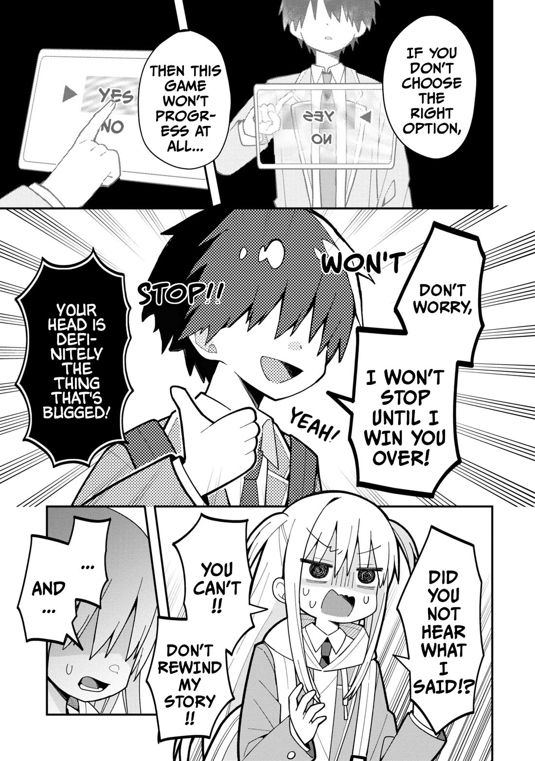 Misaki-kun is Unobtainable Chapter 1 page 12 - Chapter 1: This World Is Not Bugged