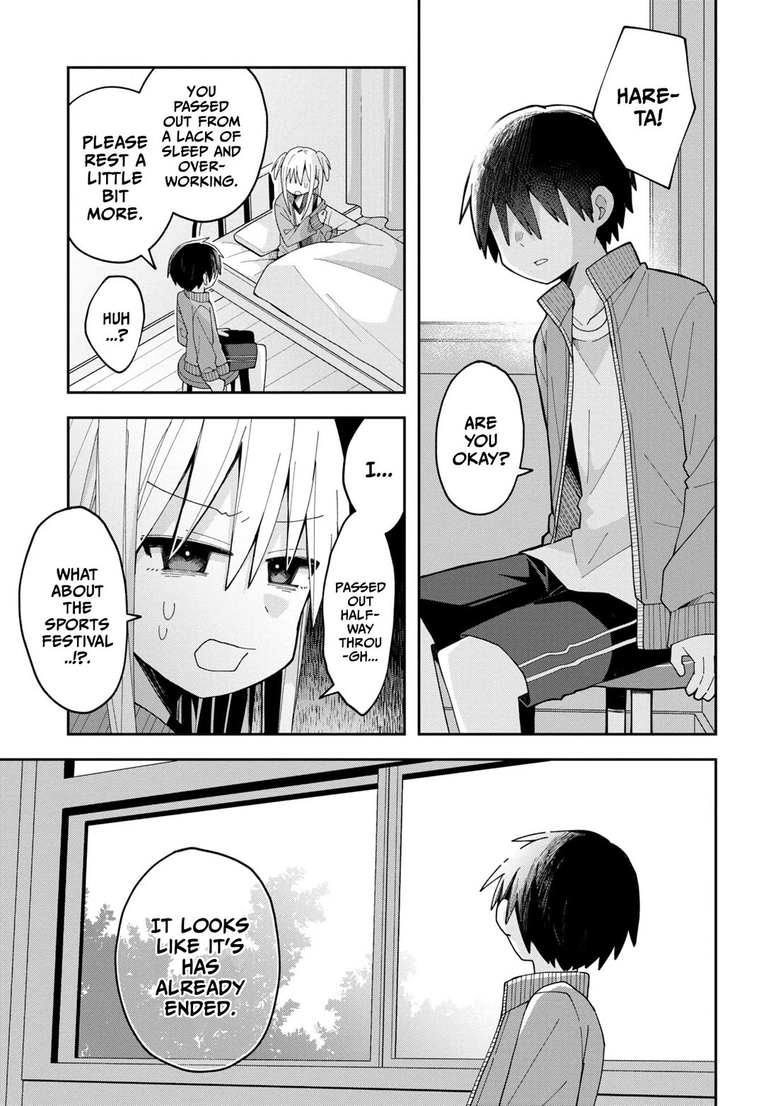 Misaki-kun is Unobtainable Chapter 10 page 3 - Chapter 10: The Sports Festival Will Not Wait (Part 2)