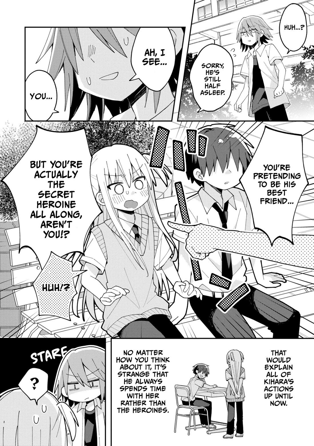 Misaki-kun is Unobtainable Chapter 11 page 10 - Chapter 11: It's Hard to Hate the Rival Character (Part 1)