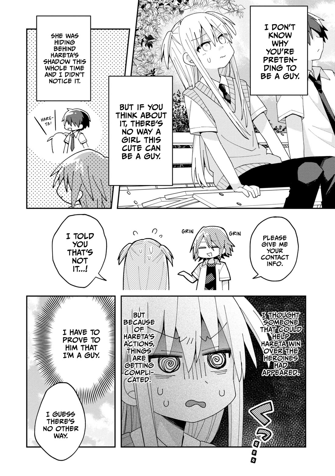 Misaki-kun is Unobtainable Chapter 11 page 12 - Chapter 11: It's Hard to Hate the Rival Character (Part 1)