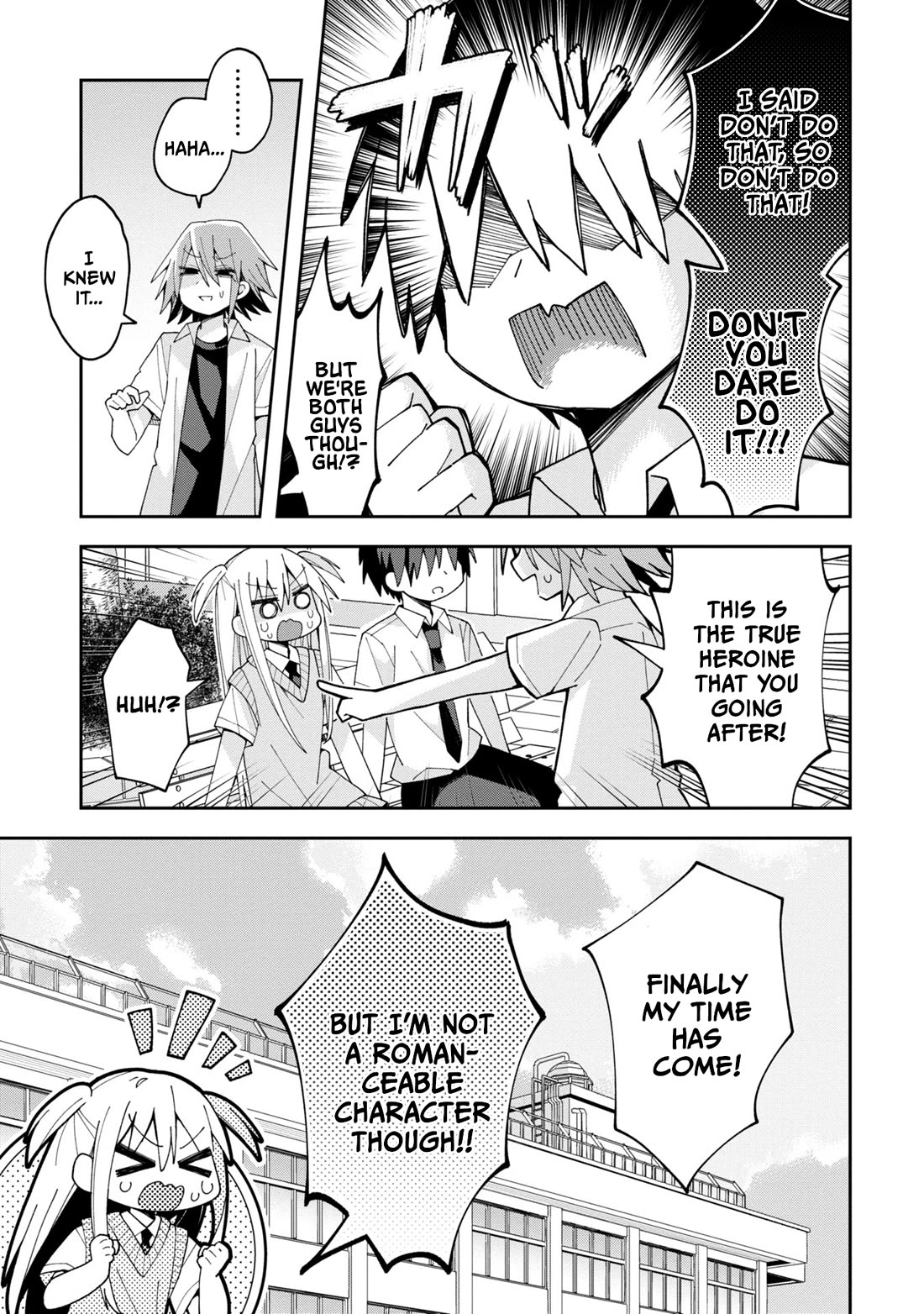 Misaki-kun is Unobtainable Chapter 11 page 15 - Chapter 11: It's Hard to Hate the Rival Character (Part 1)