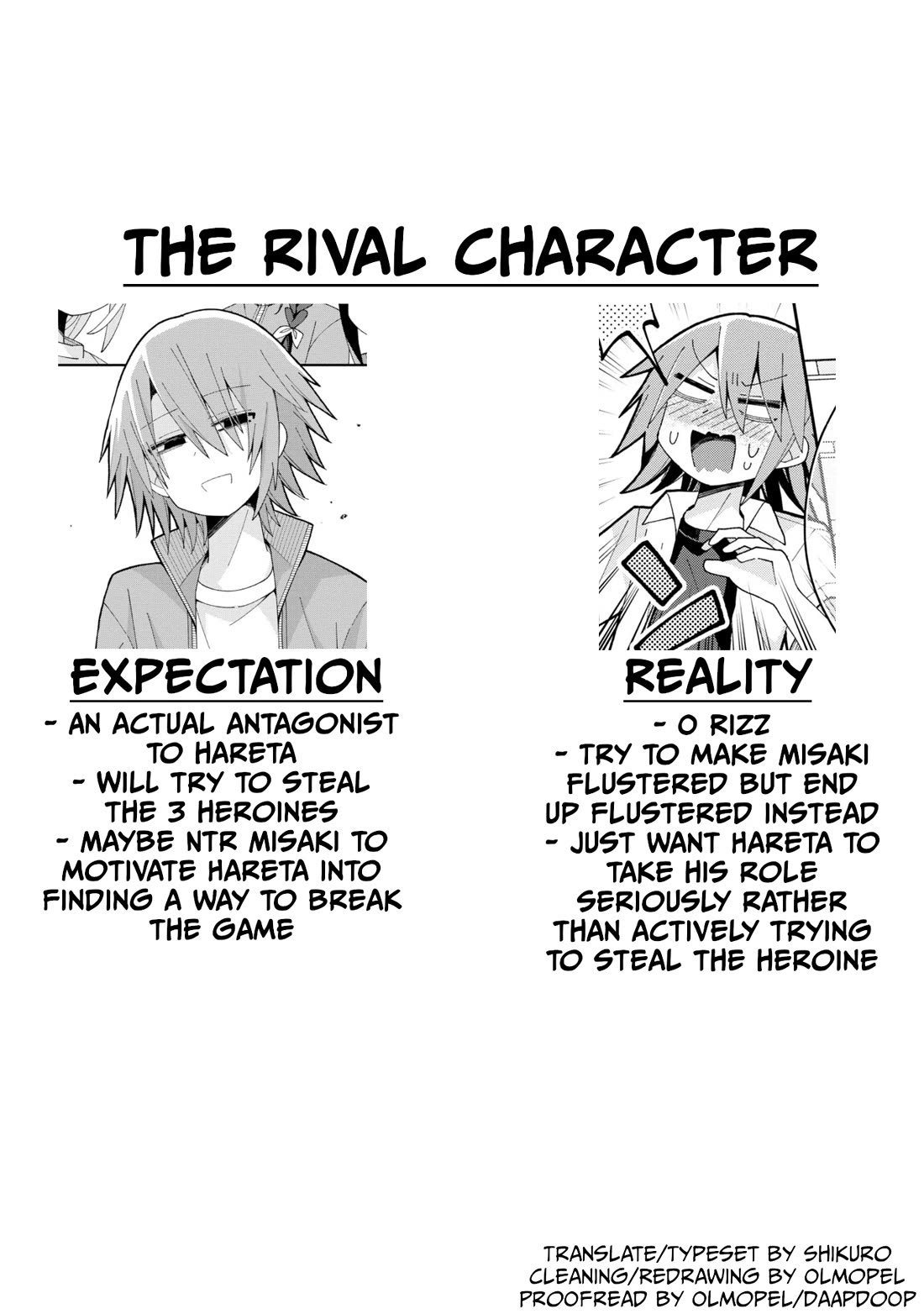 Misaki-kun is Unobtainable Chapter 11 page 16 - Chapter 11: It's Hard to Hate the Rival Character (Part 1)
