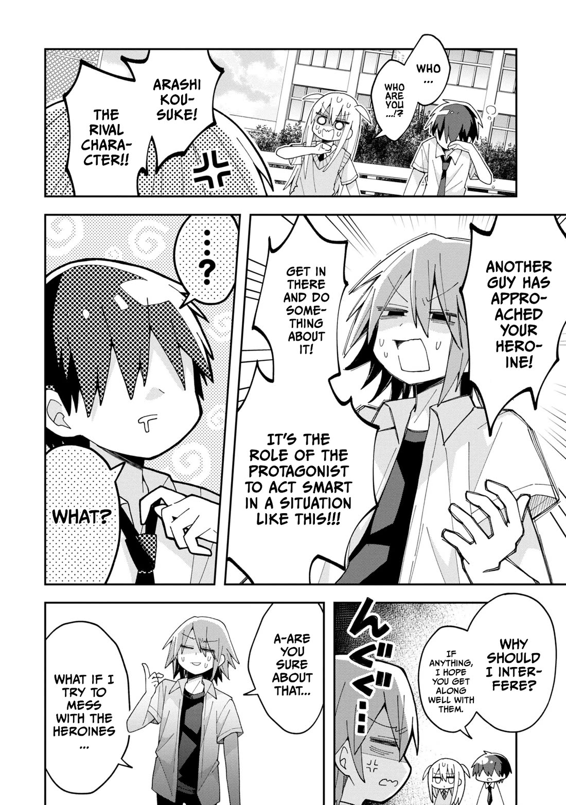 Misaki-kun is Unobtainable Chapter 11 page 8 - Chapter 11: It's Hard to Hate the Rival Character (Part 1)