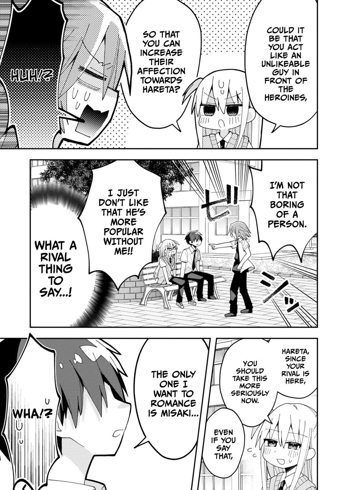 Misaki-kun is Unobtainable Chapter 11 page 9 - Chapter 11: It's Hard to Hate the Rival Character (Part 1)