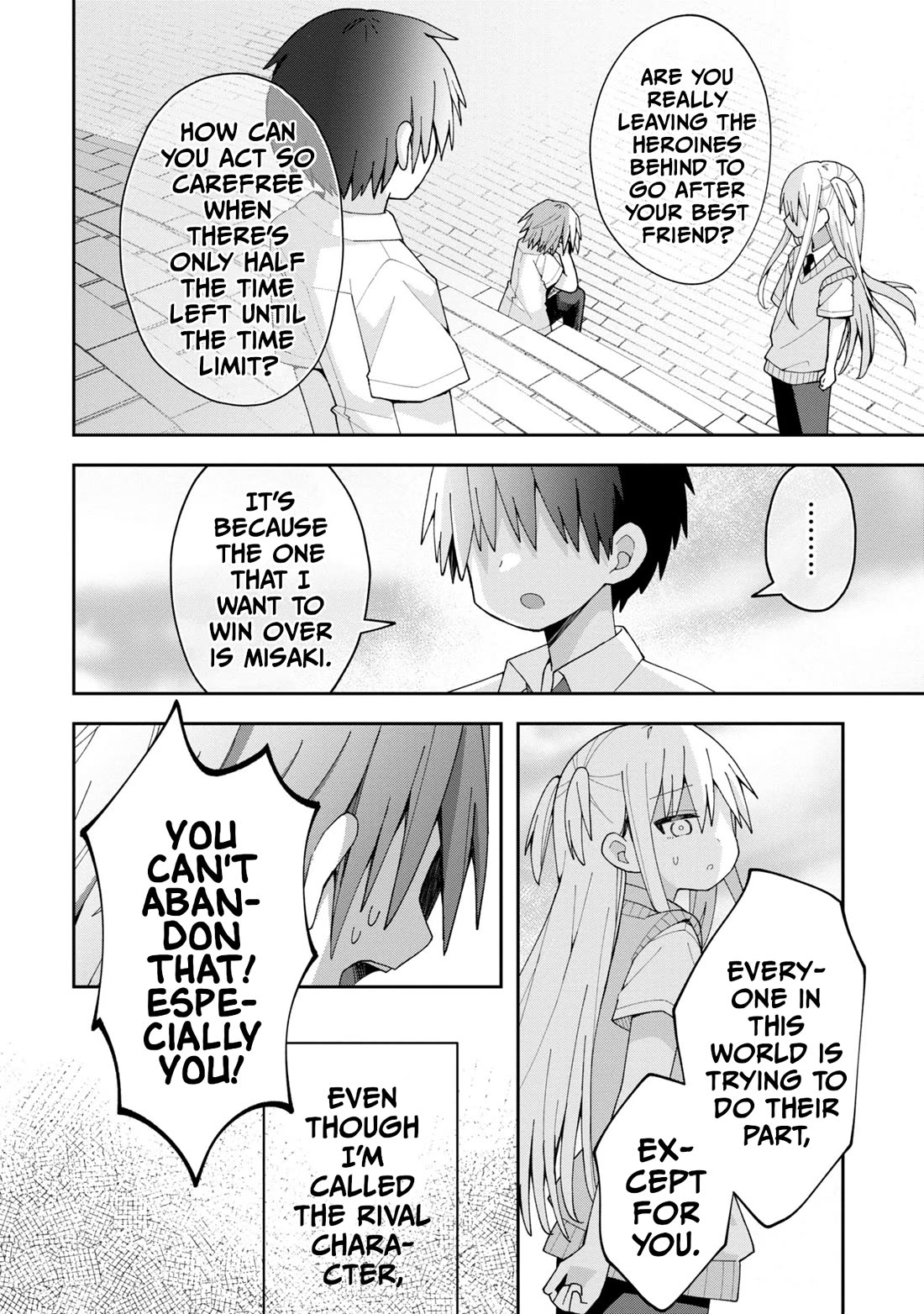 Misaki-kun is Unobtainable Chapter 12 page 10 - Chapter 12: It's Hard to Hate the Rival Character (Part 2)