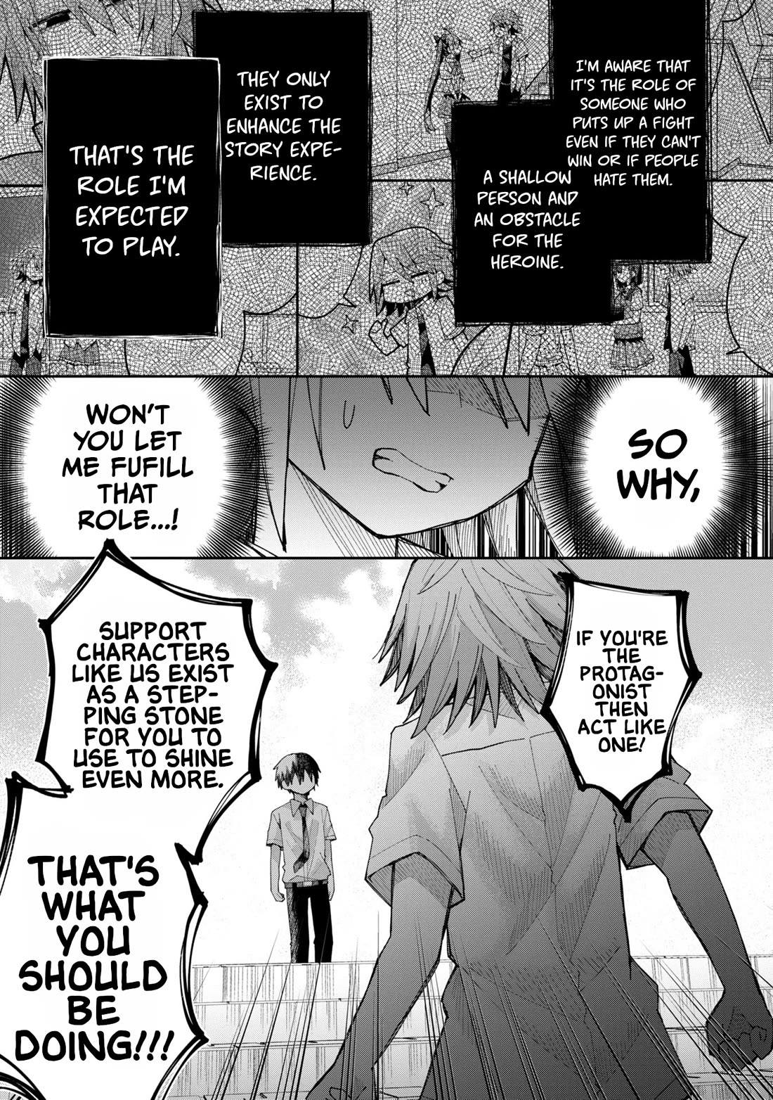 Misaki-kun is Unobtainable Chapter 12 page 11 - Chapter 12: It's Hard to Hate the Rival Character (Part 2)