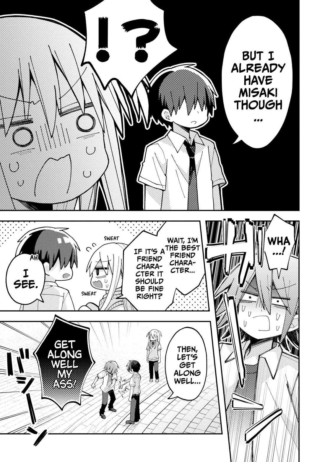 Misaki-kun is Unobtainable Chapter 12 page 17 - Chapter 12: It's Hard to Hate the Rival Character (Part 2)