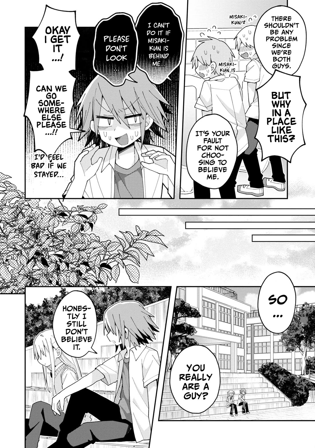Misaki-kun is Unobtainable Chapter 12 page 4 - Chapter 12: It's Hard to Hate the Rival Character (Part 2)