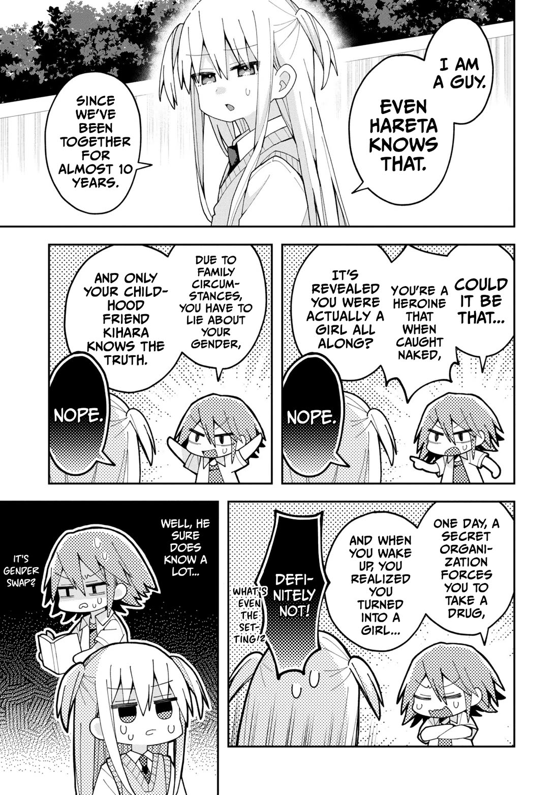 Misaki-kun is Unobtainable Chapter 12 page 5 - Chapter 12: It's Hard to Hate the Rival Character (Part 2)