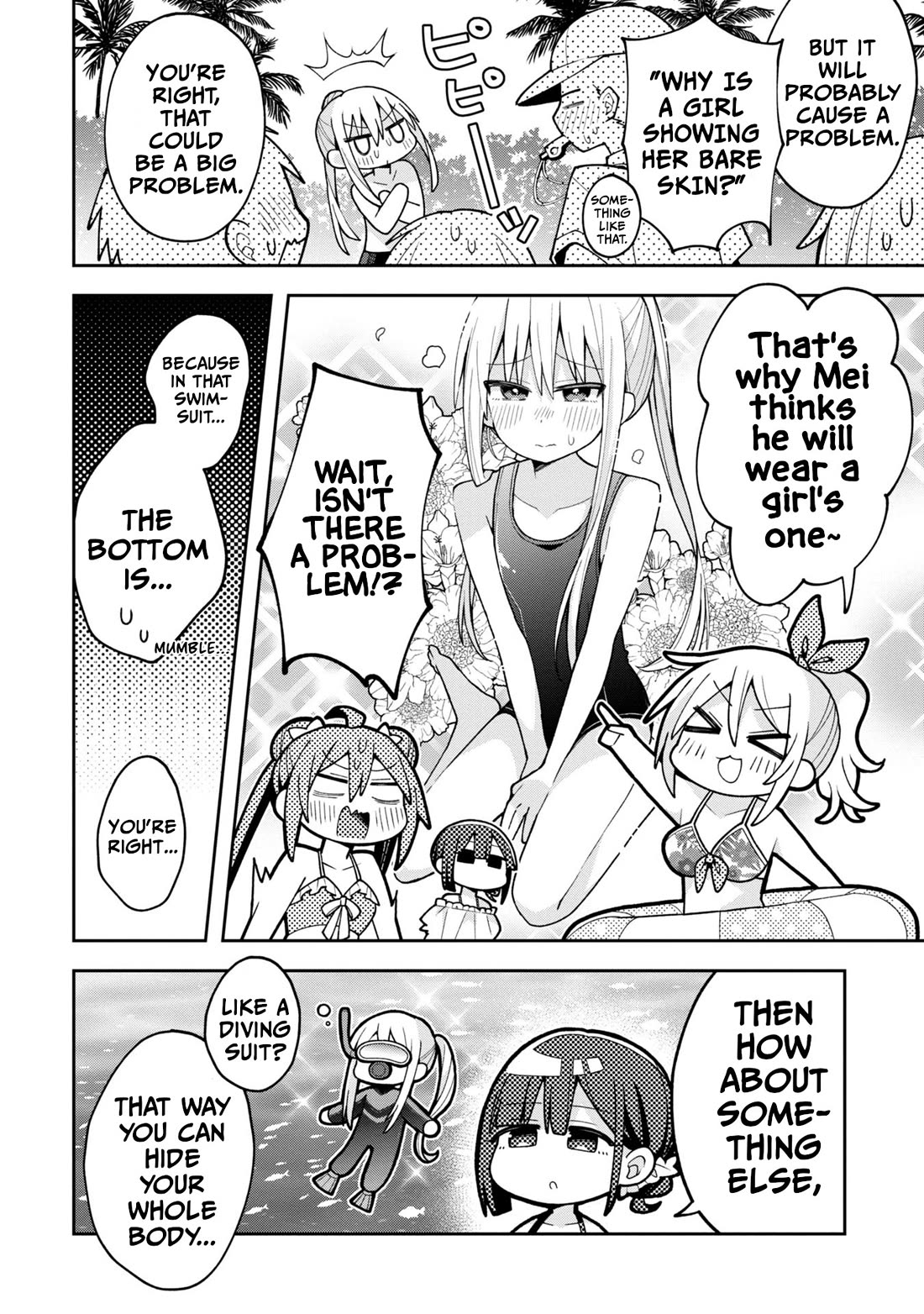 Misaki-kun is Unobtainable Chapter 16 page 4 - Chapter 16: Swimsuits Events Are A Must