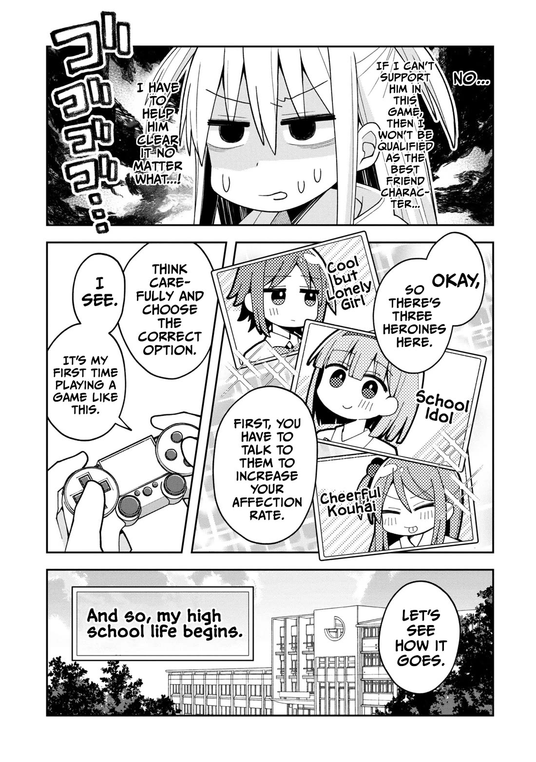 Misaki-kun is Unobtainable Chapter 17 page 3 - Chapter 17: Nothing is Impossible in the World of Gal Game