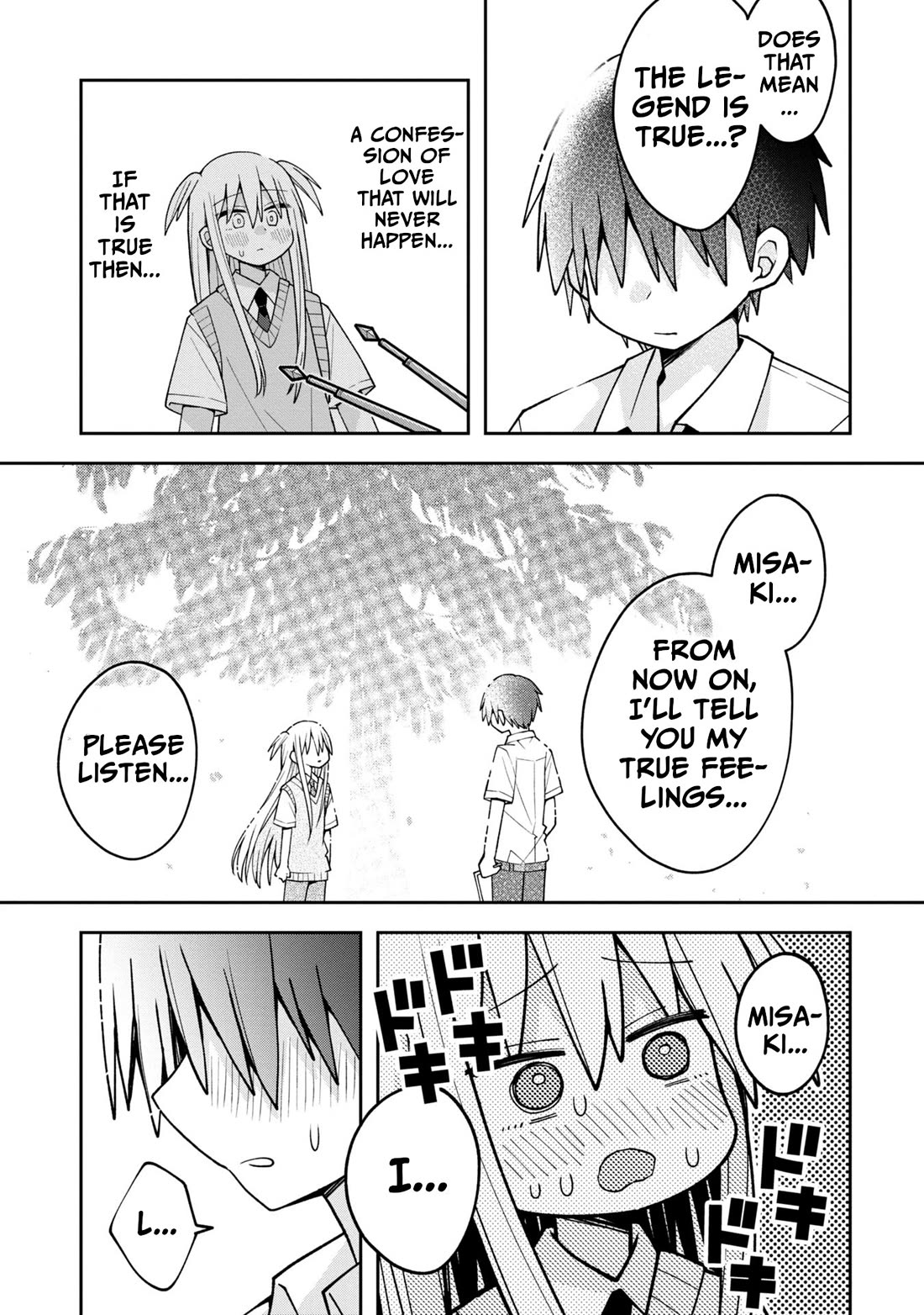 Misaki-kun is Unobtainable Chapter 18 page 9 - Chapter 18: The Love Confession Can't be Conveyed