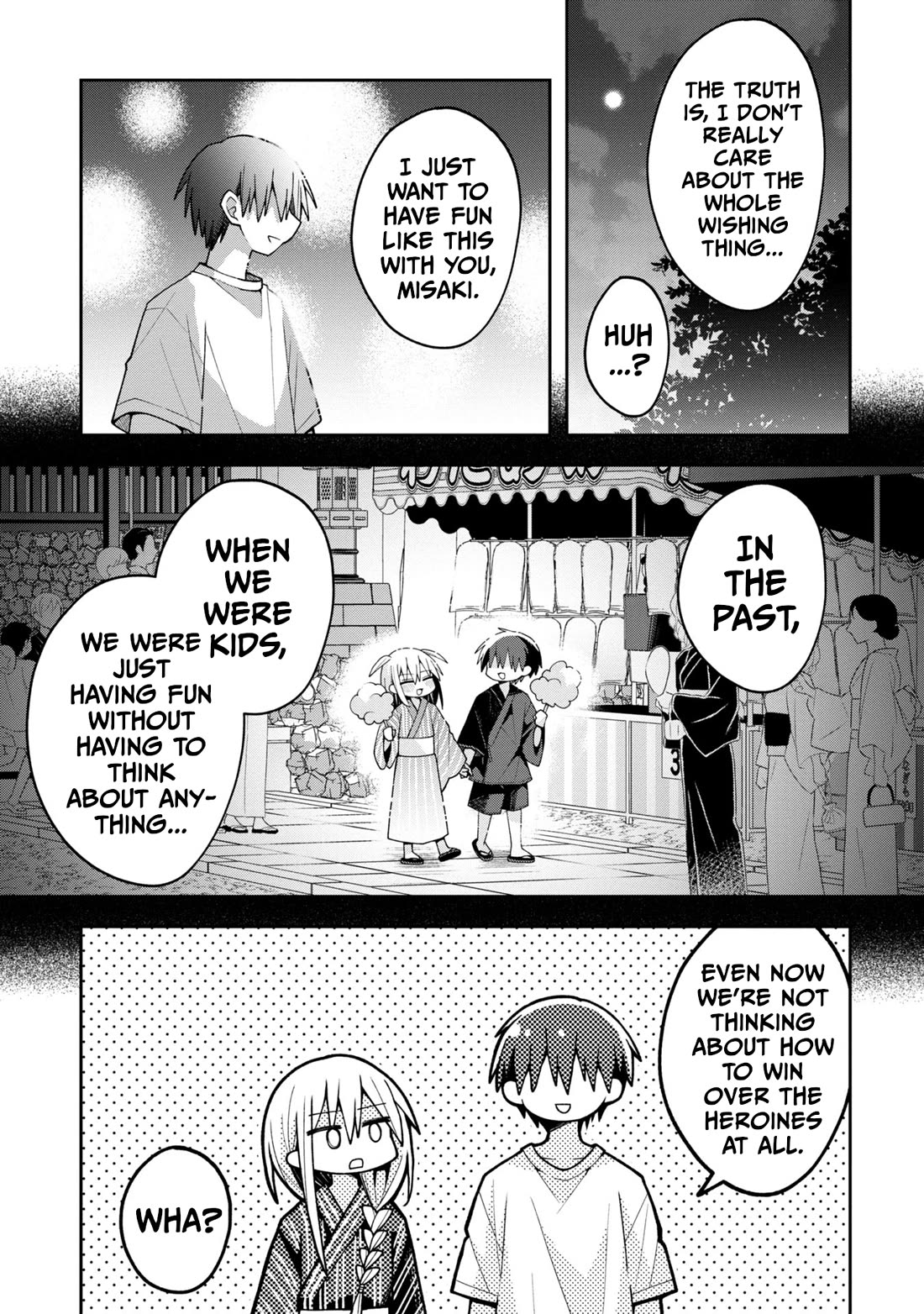 Misaki-kun is Unobtainable Chapter 20 page 13 - Chapter 20: I Won't Lose In The Festival Battle