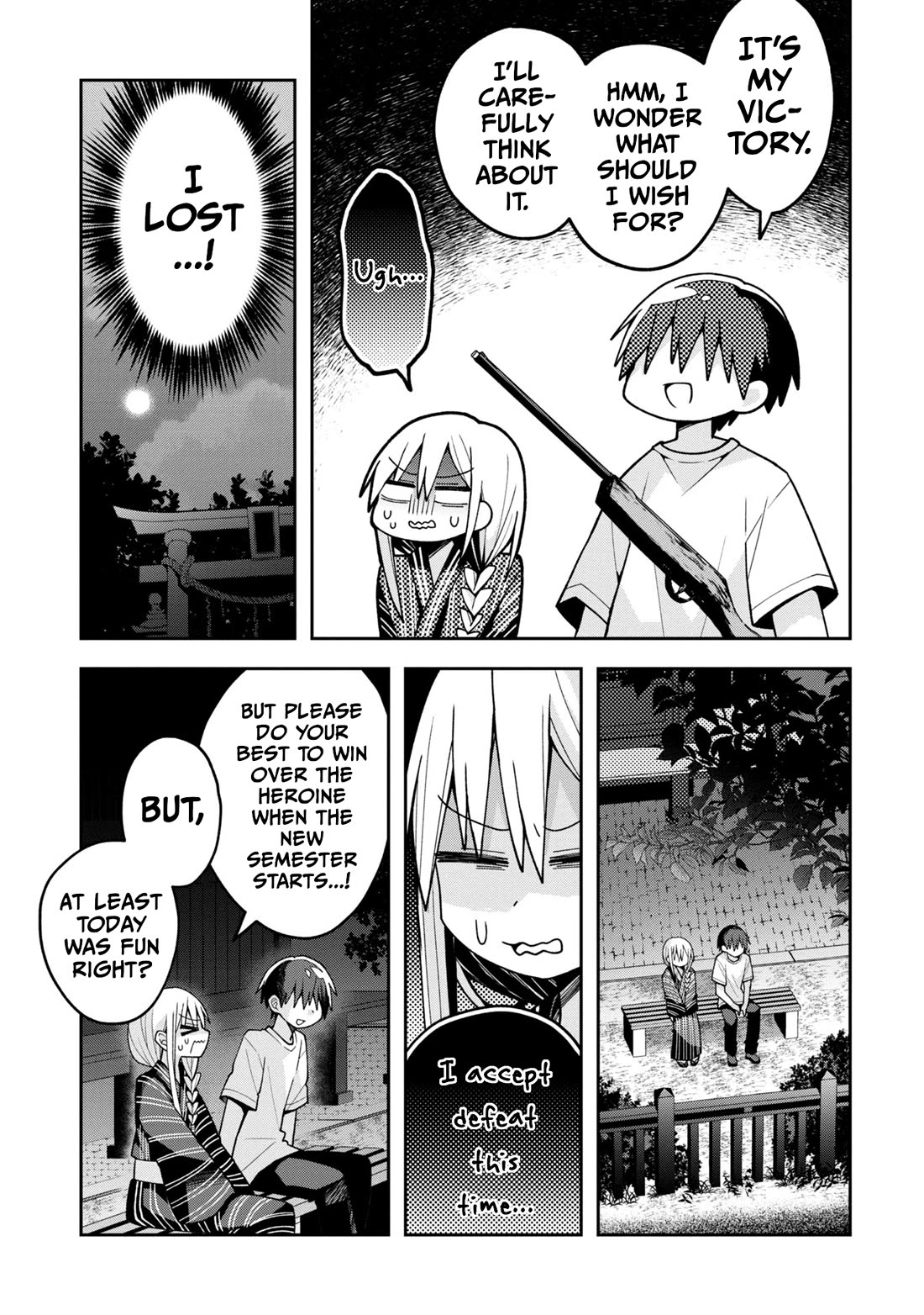 Misaki-kun is Unobtainable Chapter 20 page 15 - Chapter 20: I Won't Lose In The Festival Battle