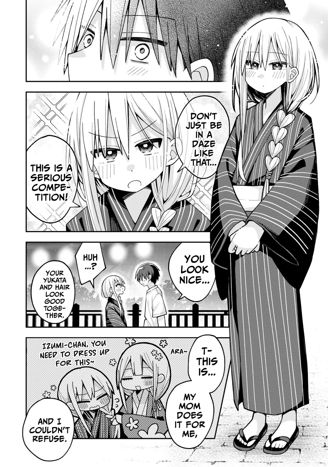 Misaki-kun is Unobtainable Chapter 20 page 4 - Chapter 20: I Won't Lose In The Festival Battle